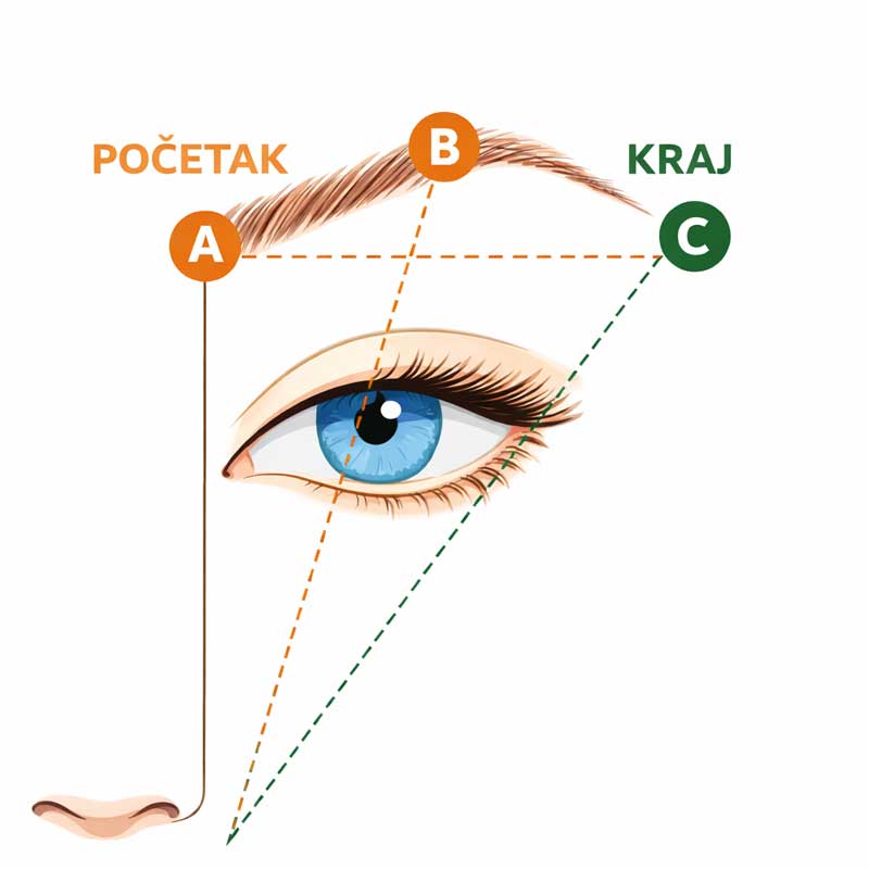 početne i krajnje tačke za čupanje obrva početne i krajnje tačke za čupanje obrva